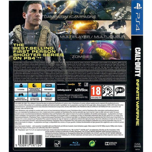 Call of Duty: Infinite Warfare — PS4