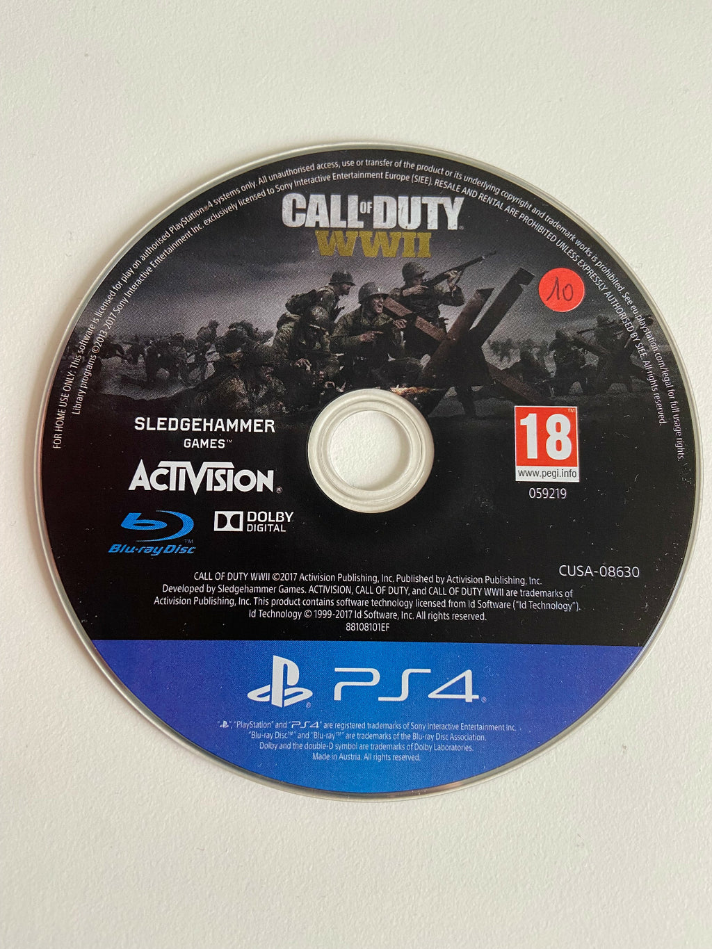 Call of Duty: WWII — PS4