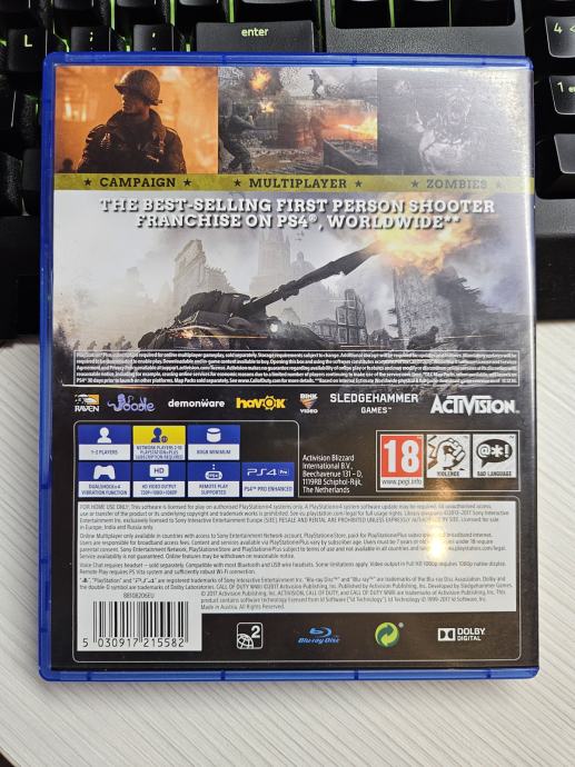 Call of Duty: WWII — PS4