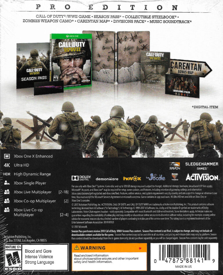 Call of Duty: WWII — Xbox One