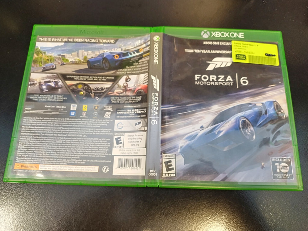 Forza Motorsport 6 — Xbox One