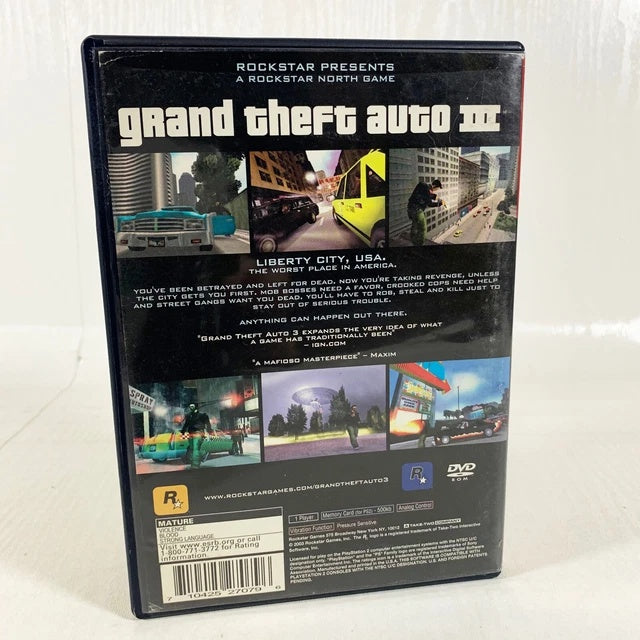 Grand Theft Auto III — PS2