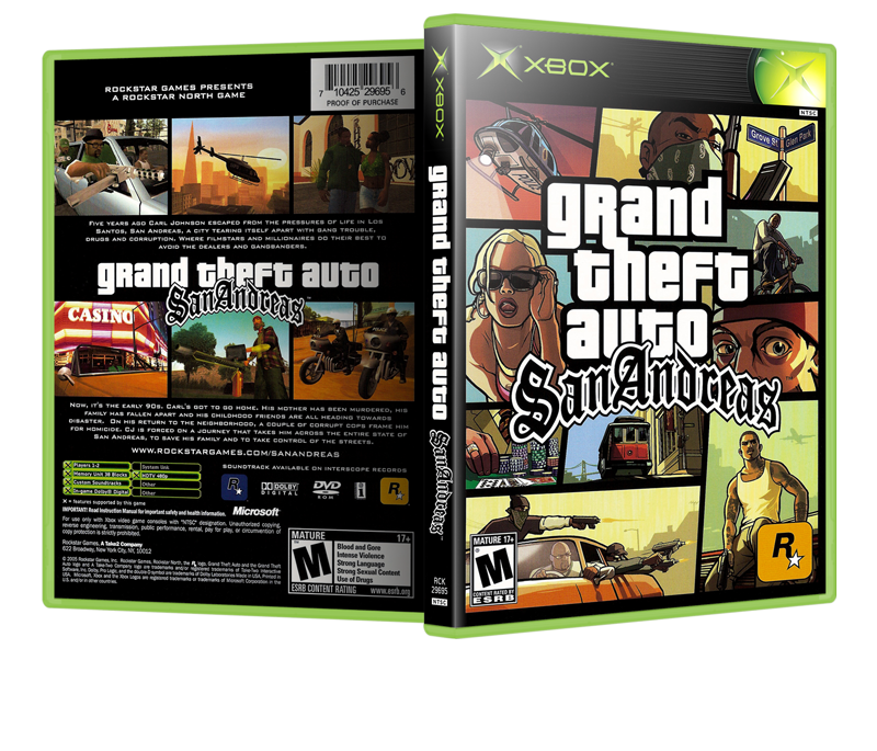 Grand Theft Auto: San Andreas — Xbox