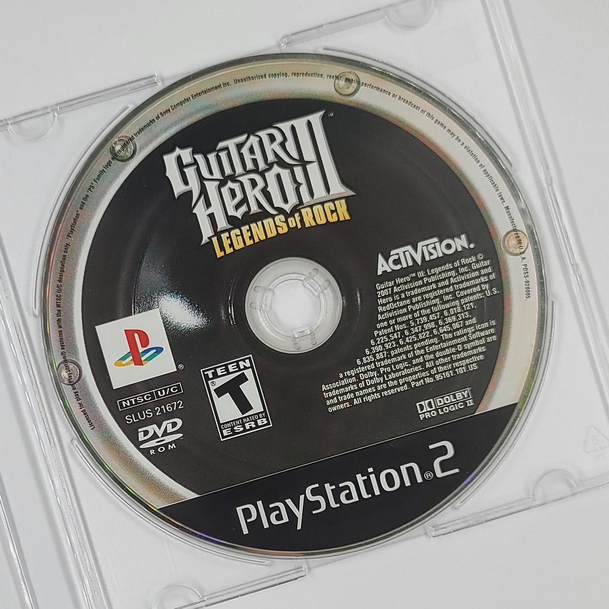 Guitar Hero III: Legends of Rock — PS2