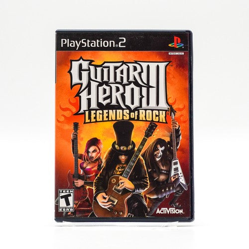 Guitar Hero III: Legends of Rock — PS2