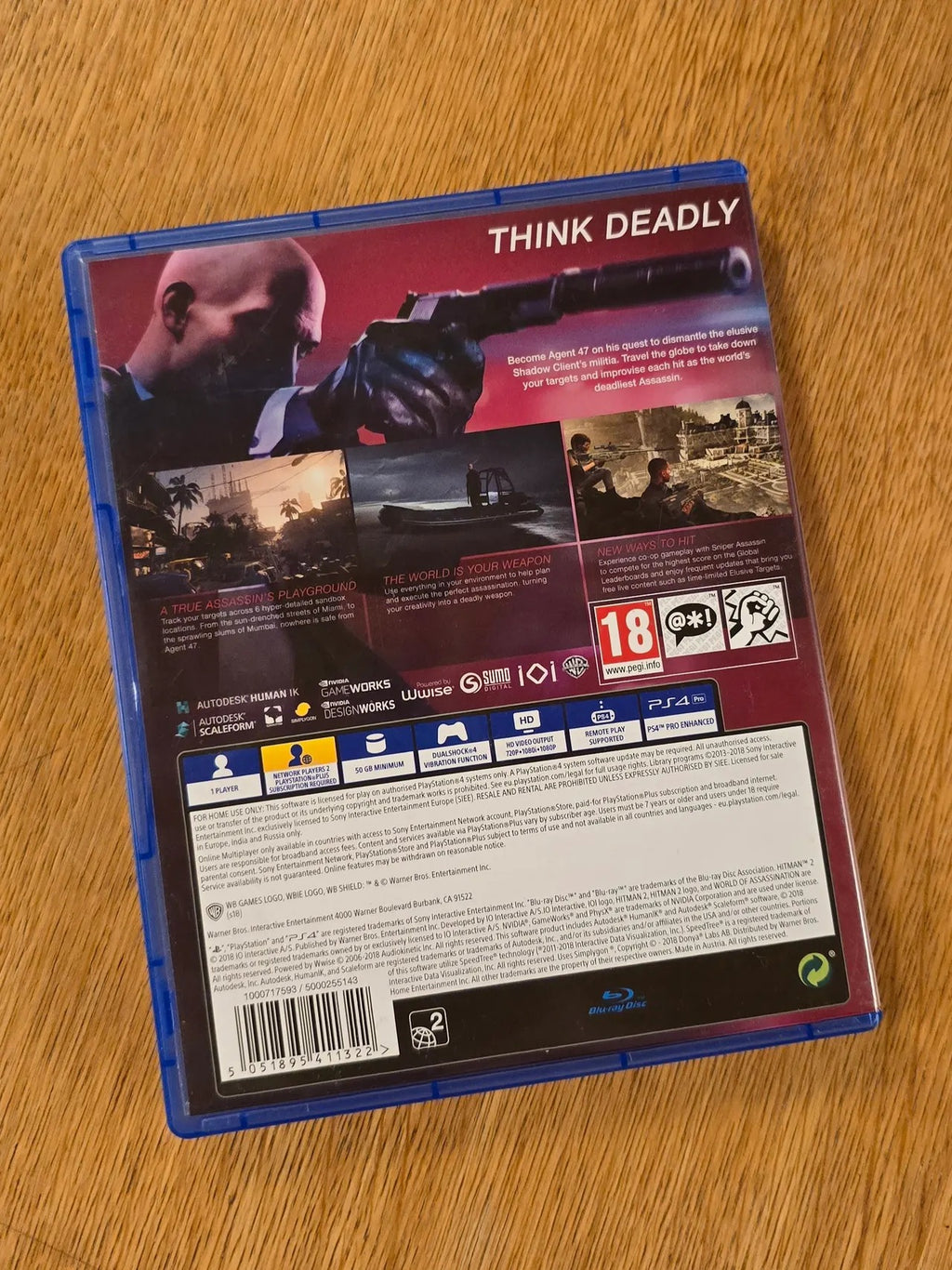 Hitman 2 — PS4