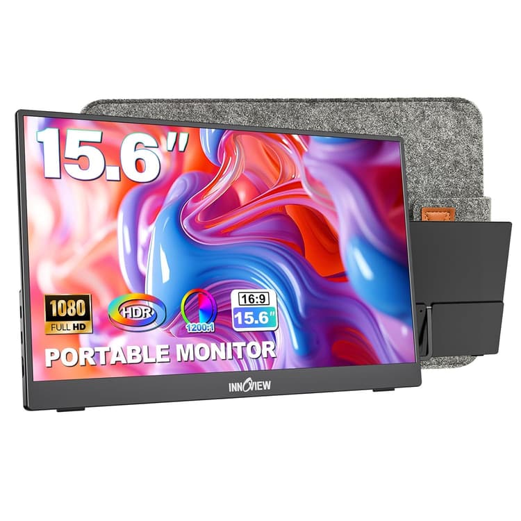 Moniteur portable InnoView 16 po 2K QHD 120Hz — USB-C / HDMI