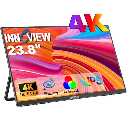 Moniteur portable InnoView 23,8 po 2K QHD 100Hz — USB-C / HDMI