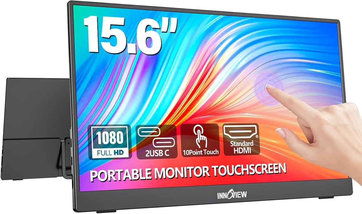 InnoView 15,6" tactile 1080p 10 points - Écran portable neuf