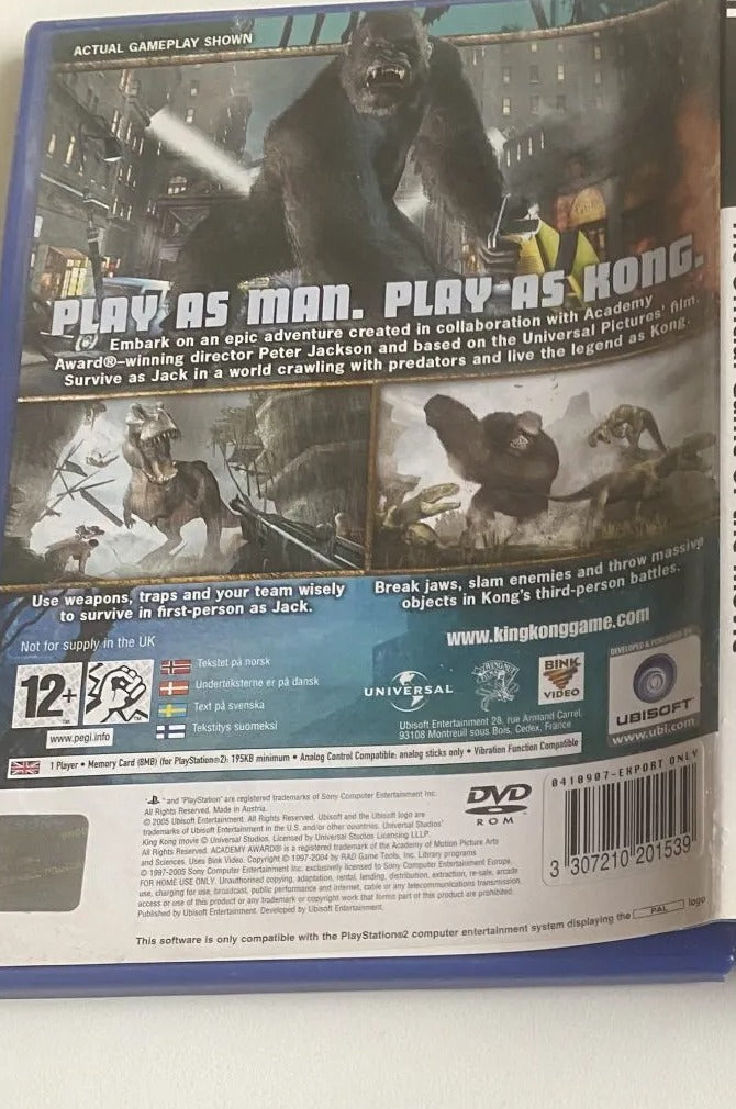Peter Jackson's King Kong — PS2