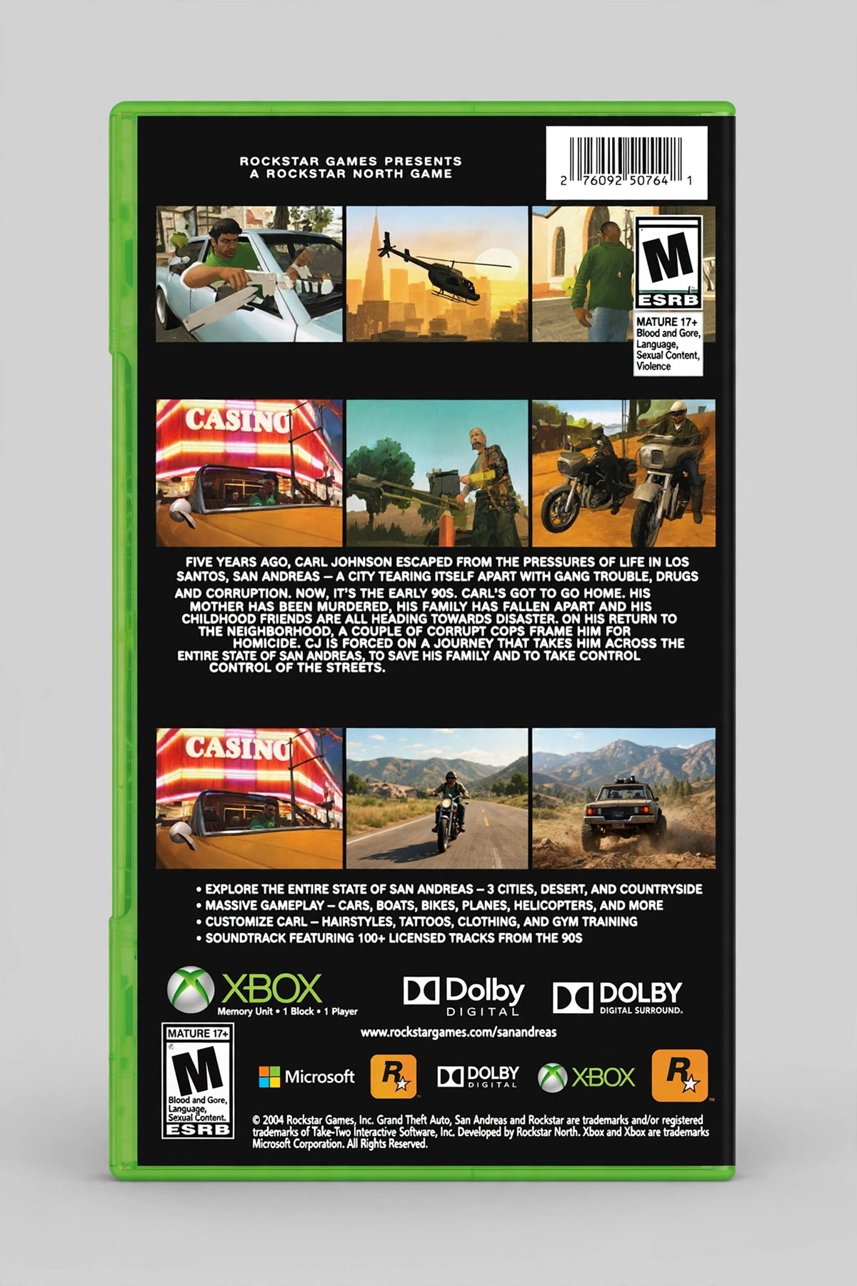 Grand Theft Auto: San Andreas — Xbox