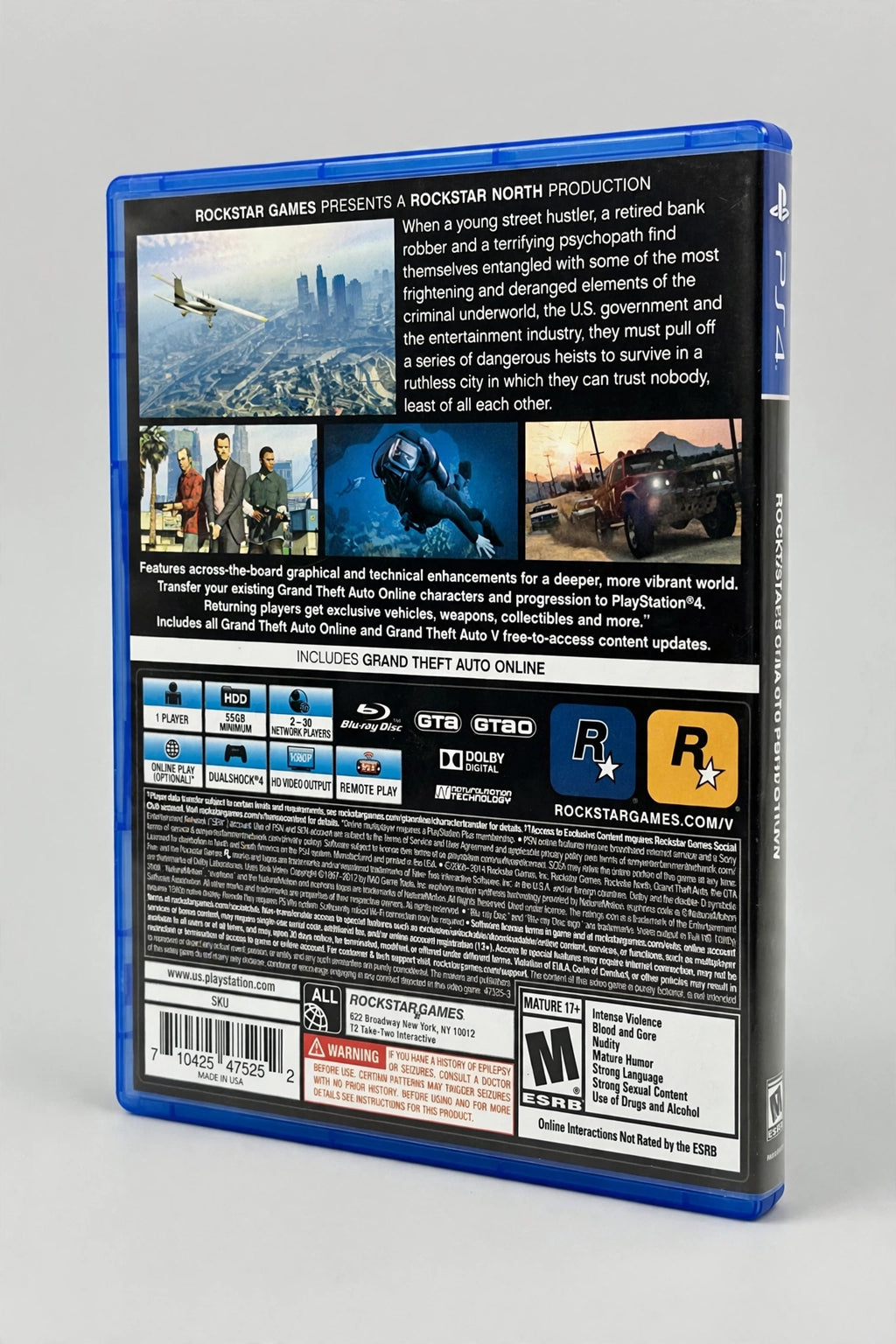 Grand Theft Auto V — PS4