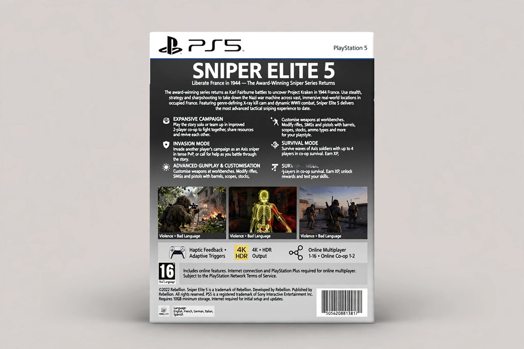 Sniper Elite 5 — PS5