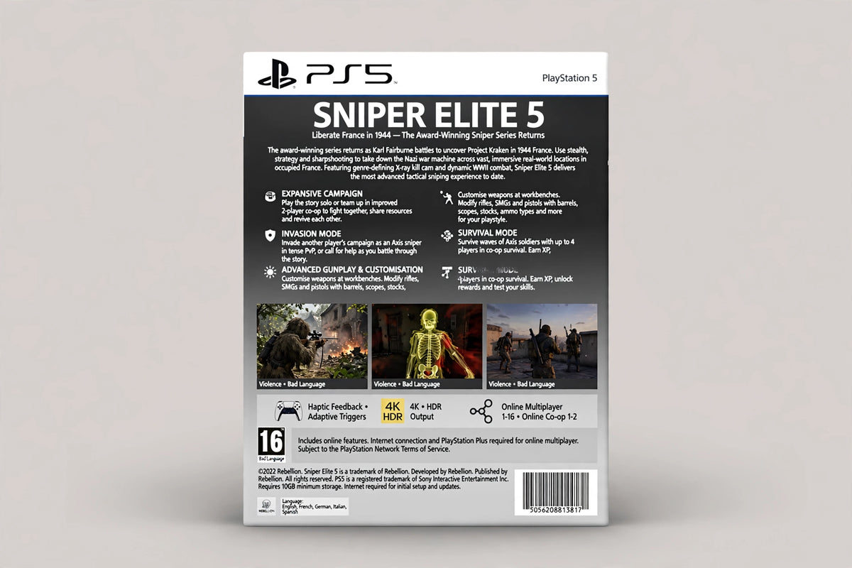 Sniper Elite 5 — PS5
