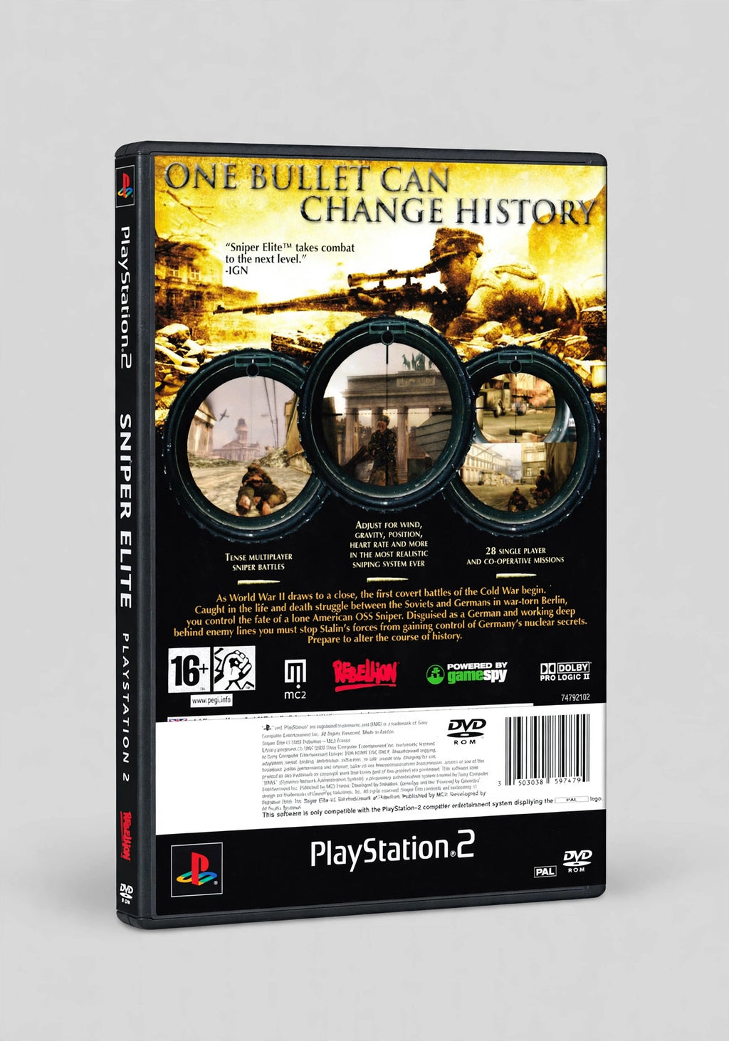 Sniper Elite — PS2