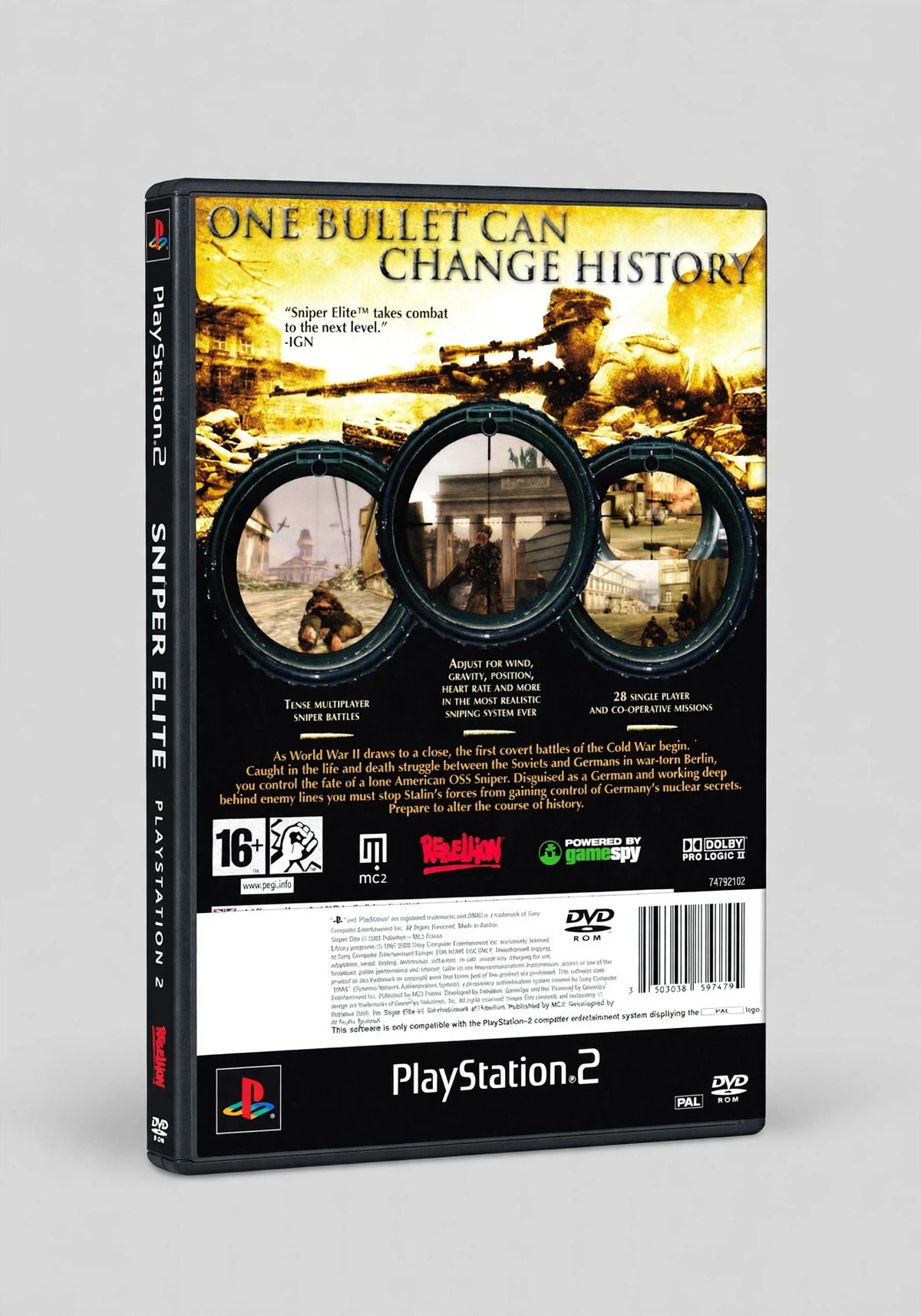 Sniper Elite — PS2