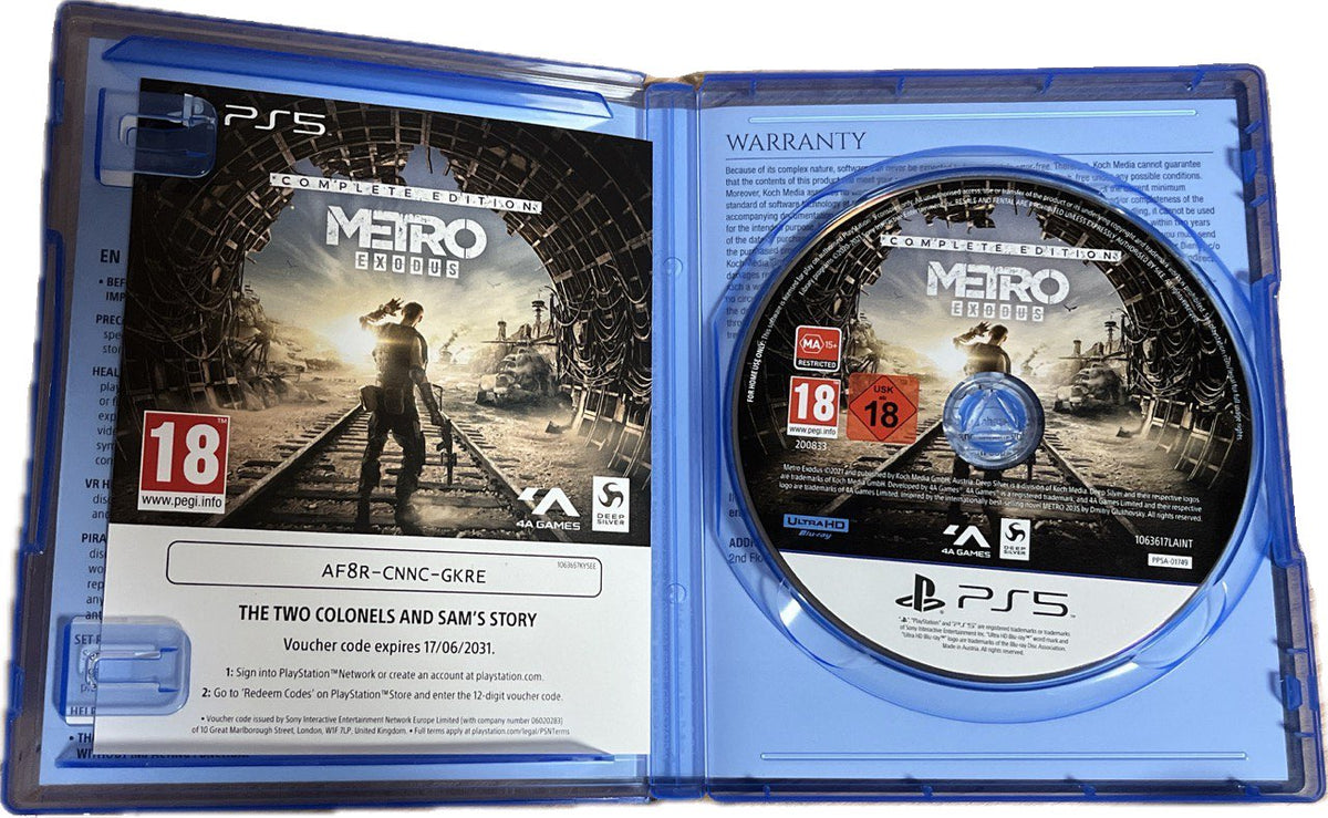 Metro Exodus — PS5