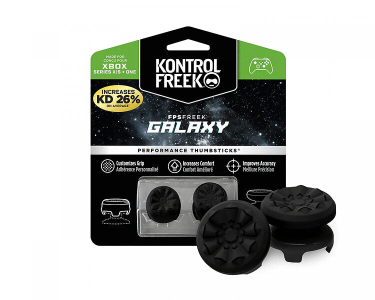 KontrolFreek FPS Freek Galaxy Black — embouts joysticks Xbox One/Series X