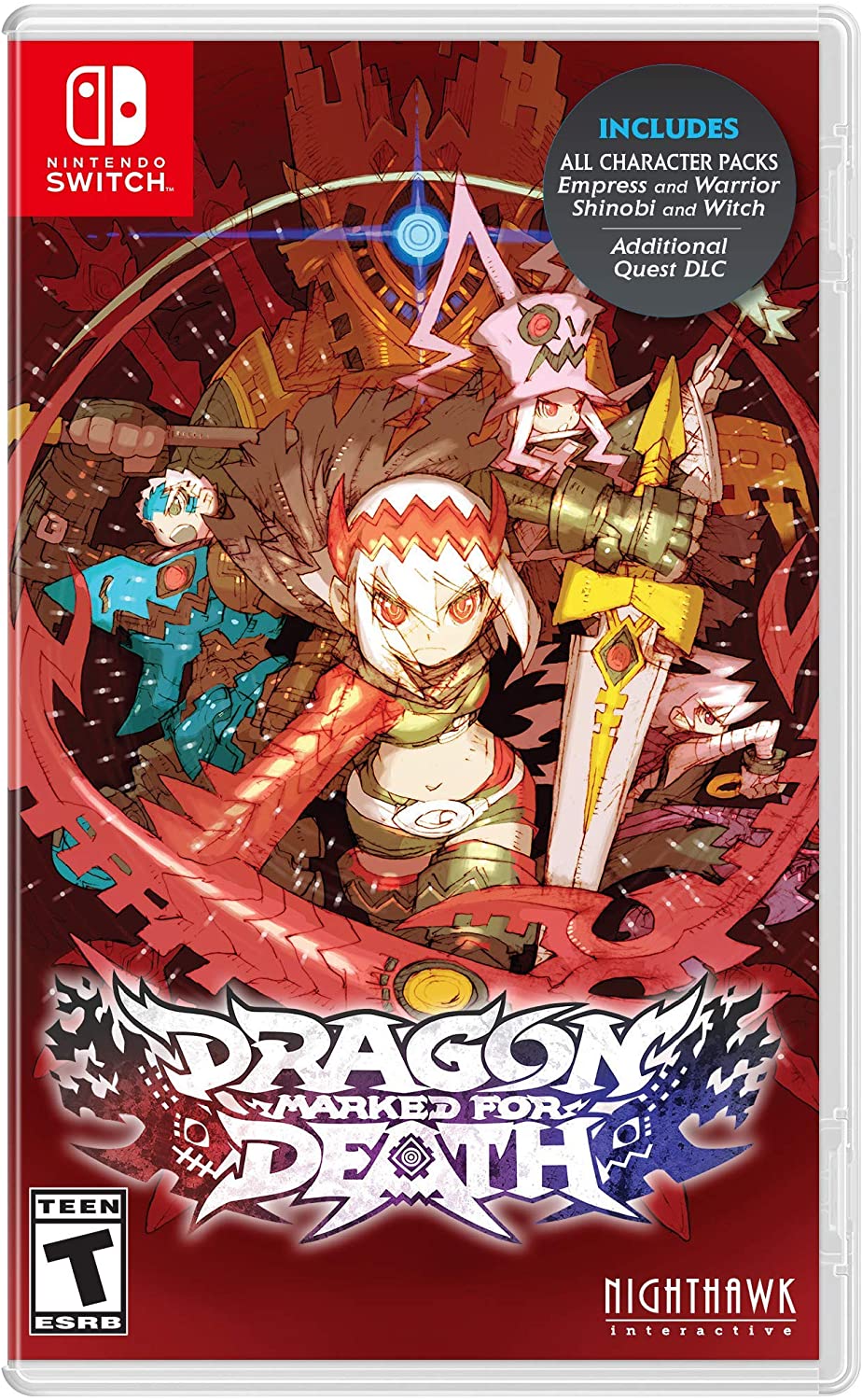 Dragon Marked for Death – Nintendo Switch – Jeu d'occasion complet en boîte