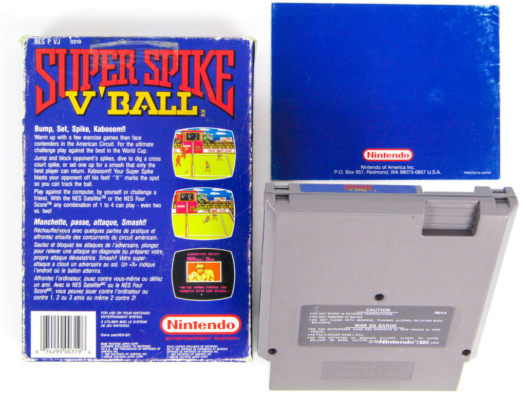 Super Spike V'Ball / Nintendo World Cup — NES