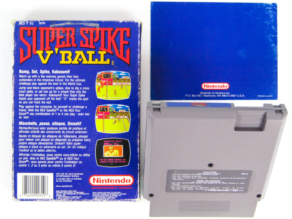 Super Spike V'Ball / Nintendo World Cup — NES
