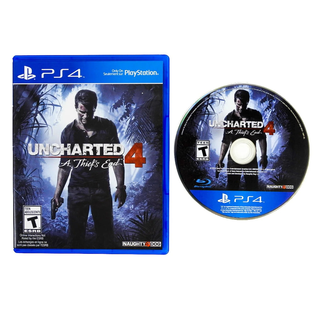 Uncharted 4: A Thief's End — PS4